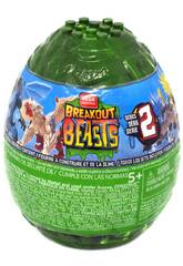 Breakout Beasts Oeuf avec Figurine et Slime Série 2 Mattel GCK31