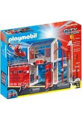 Playmobil Große Feuerwache 9462