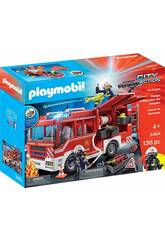 Playmobil Camion de Pompiers avec Lumire et Son 9464