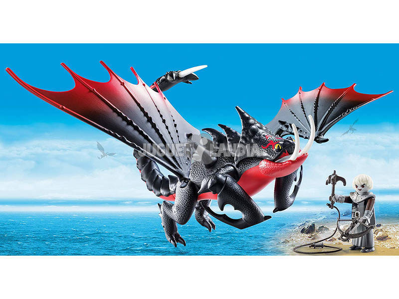 Playmobil Dragons Pinzamortale e Grimmel 70039
