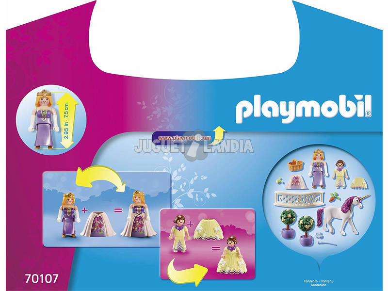 Playmobil Maletín de Princesas 70107 - Juguetilandia