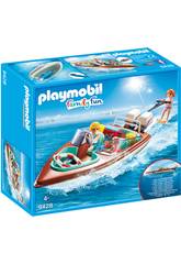 Playmobil Motoscafo con Sci d'Acqua 9428