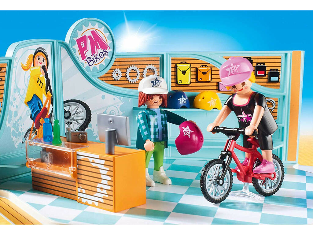 Playmobil Magasin de Vélos et Skate 9402
