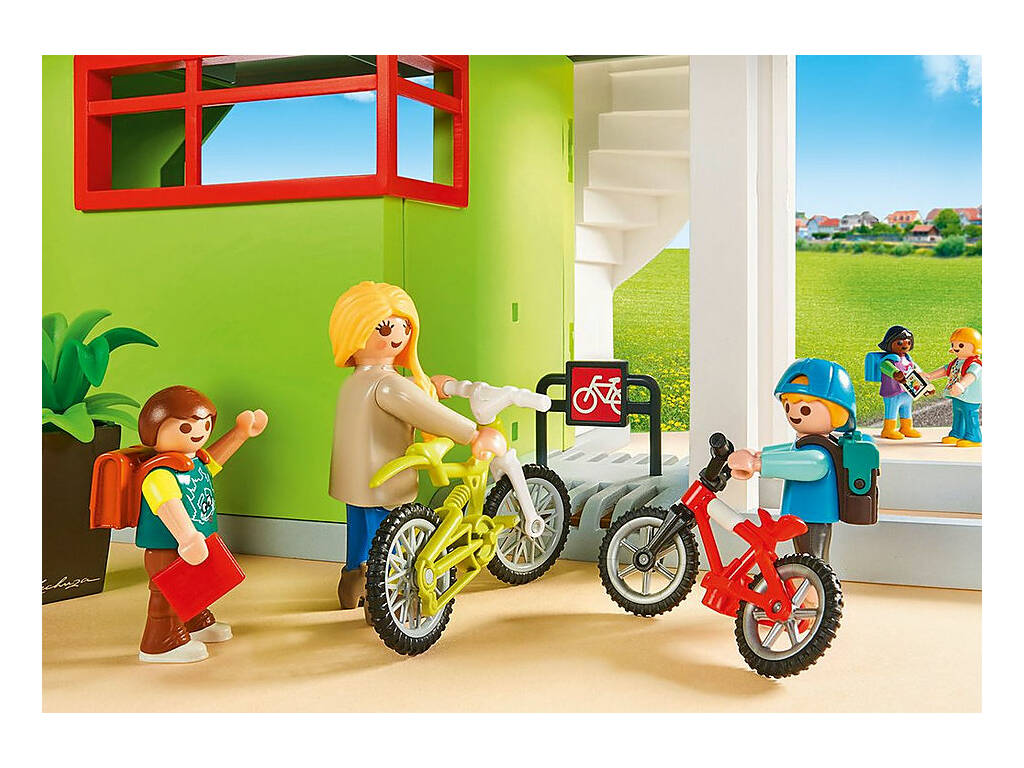 Playmobil Große Schule mit Einrichtung 9453