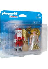 Playmobil Duo pack Papa Noël avec Ange 9498 