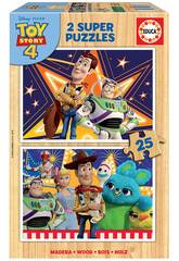Puzzle 2x25 Toy Story 4 Educa 18083