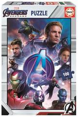 Puzzle 100 Avengers (Vingadores) Endgame Educa 18097