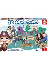 3D Aventures Pirati Educa 18227