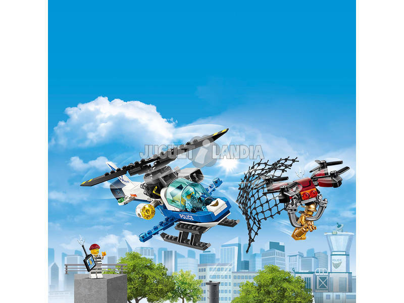 Lego City Polizia Aerea all'inseguimento del drone 60207