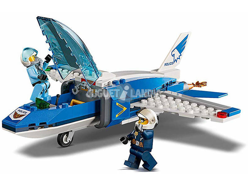 Lego City Police Aérienne Arrêté le voleur Parachutiste 60208