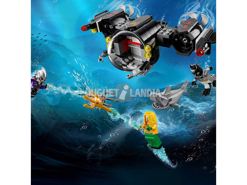 Lego Súper Héroes Batsubmarino de Batman y el Combate Bajo el Agua 76116