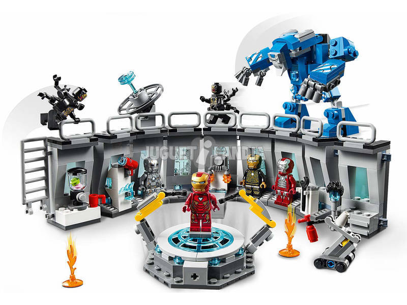 Lego Super Heroes Avengers Iron Man : Salle des armures 76125 