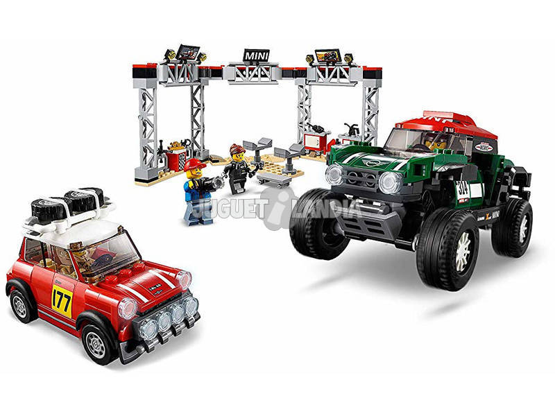 Lego Speed Champions Mini Cooper S Rally 1967 e Mini John Cooper Works Buggy 2018 75894