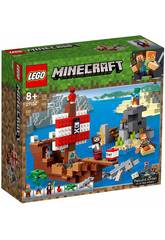 Lego Minecraft Avventura sul galeone dei pirati 21152