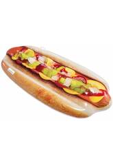 Aufblasbarer Design Realistischer Hot Dog 180x89 cm. Intex 58771