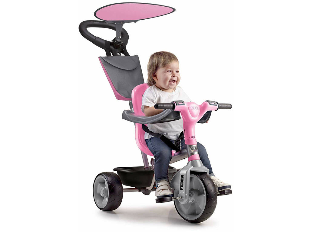 Triciclo Baby Plus Music Pink Famosa 800012132