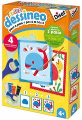 Dessineo Aprende a Pintar Animales Diset 61013