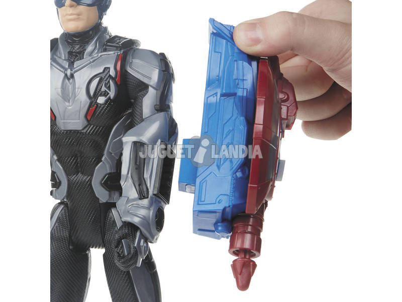 Avengers Figura Capitan America 30 cm. con Cannone Power FX Hasbro E3301
