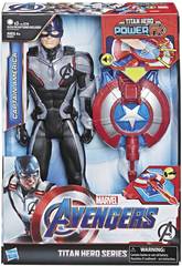 Avengers Figurine Captain América 30 cm. avec Canon Power FX Hasbro E3301