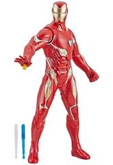 Avengers Iron Man Rayo Repulsor 33 cm. Hasbro E4929 