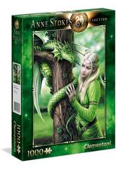 Puzzle 1000 Anne Stokes Kindred Spirits Clementoni 39463