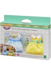 Sylvanian Families Town Set Robes Bleue et Jaune Epoch Para Imaginar 5370