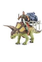 Jurassic Clash Dino Commander Figura com Acess�rios