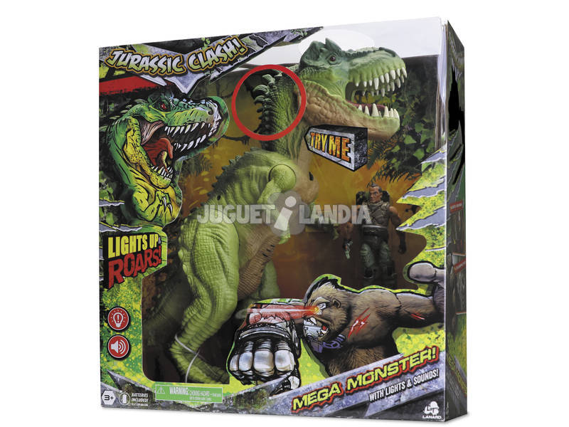 Jurassic Clash Mega Monster Figurine T-Rex
