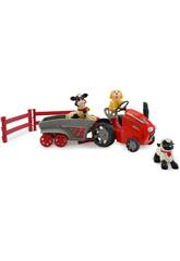 Tracteur Agricole avec 3 Animaux
