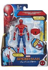 Spiderman Far From Home Figura 15 cm. con Accesorio Hasbro E3547