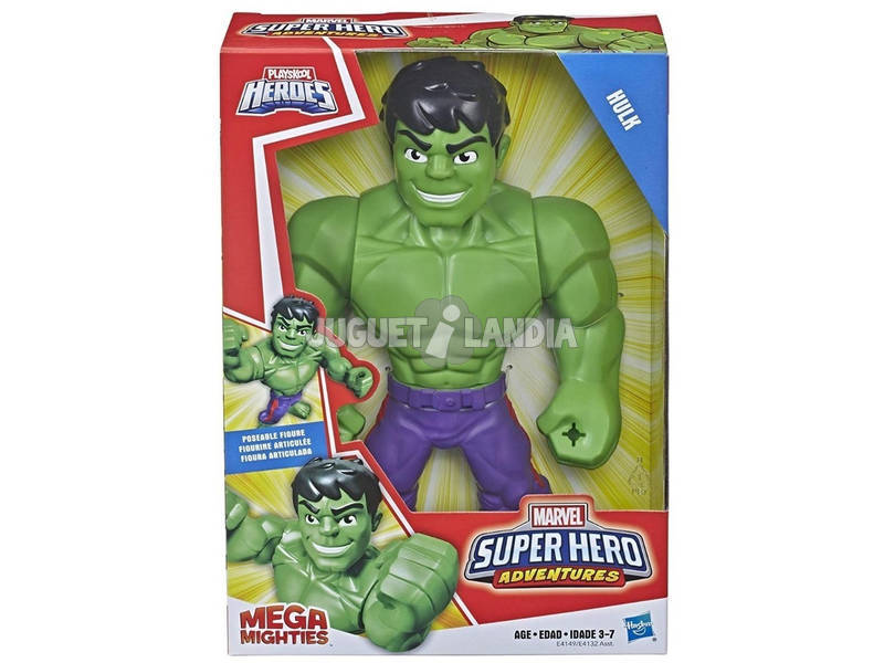 Figura Mega Mighties Marvel Super Hero Adventures Hasbro E4132