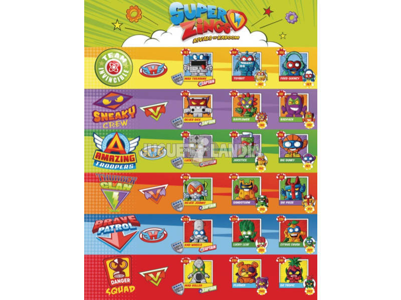 Superzings Enveloppe Surprise Series 3 Magic Box Toys PSZ3D250IN00 