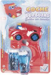 Voiture avec Canon à Bulles 16x6 cm.