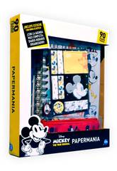 Planificateur Mickey Mouse 90 Anniversaire Papermania avec des Accesoires Cife 41349