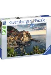 Puzzle Vue des Cinque Terre, 1000 Pièces Ravensburger 16227