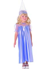 Kostüm Prinzessin blau Mütze Baby Größe M