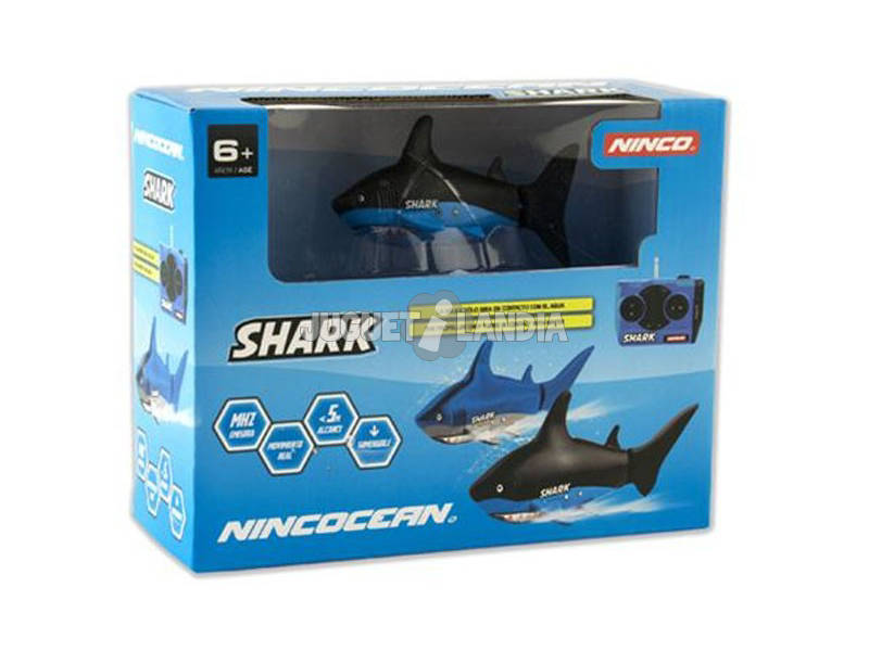 Controle Rádio Nincocean Tubarão 11 cm. Ninco NH99024 Telecomando