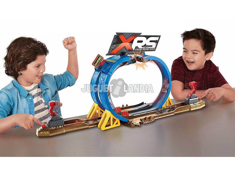 Disney Cars Pista Super Scontri XRS Mud Racing Playset Mattel FYN85