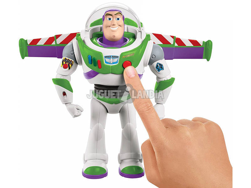 Toy Story 4 Buzz Lightyear Superguardião Caminhador Mattel GGH43