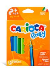 Baby Lpiz 10 Colores Carioca 42819