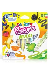 Marqueur Parfum Maxi 10 Couleurs Carioca 42989