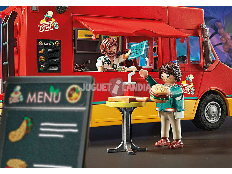 Playmobil The Movie Essen Truck von Del 70075