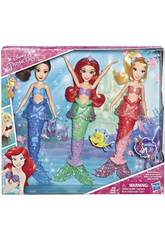 Princesas Disney Pack Ariel e Irm�s Hasbro E5052
