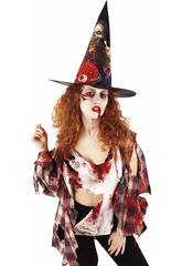 Chap�u Bruxa Zombie Rubies S9017