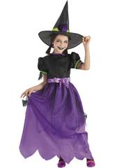 Disfarce Menina Bruxinha Glitter Tamanho L Rubies S8311-L