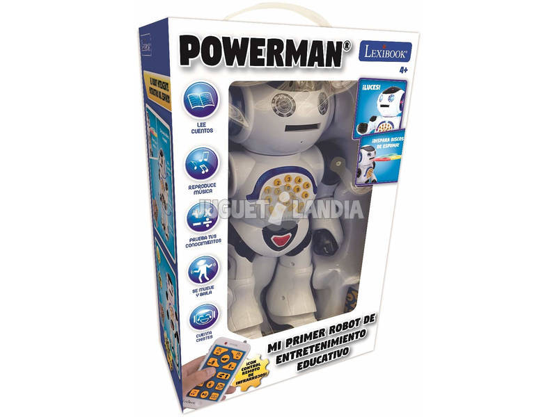 Robot Powerman Intrattenimento Educativo Lexibook ROB50ES
