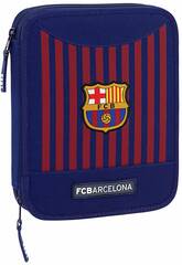 Plumier Doble 56 piezas F.C. Barcelona Safta 411829056