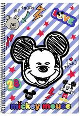 Notebook Copertina Rigida 80 f. Mickey Mouse Maker Safta 611914855