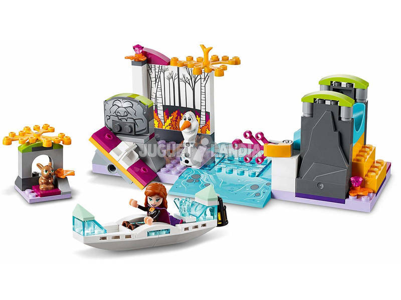 Lego La Reine des Neiges 2 Expédition en Canoë d'Anna 41165