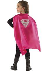 Mantello Supergirl per Bambini Rubies 36799